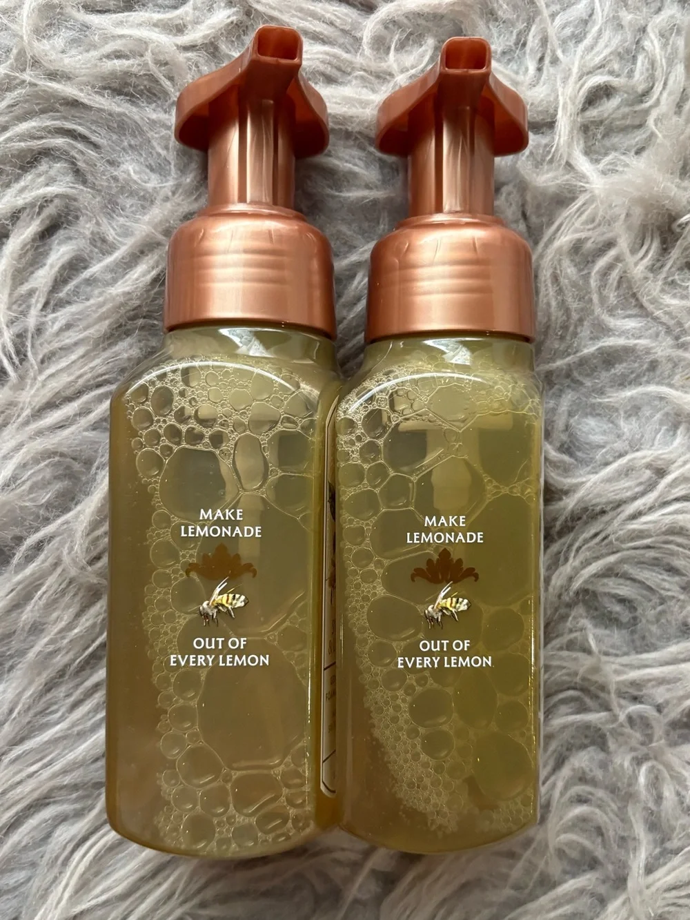 BBW SWEET TEA AND LEMONADE FOAMING HAND SOAPS NWT
